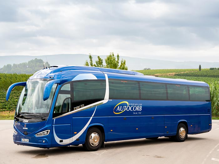 AUTOCORB - Nou vehícle a la nostra flota: Bus Irizar de 55